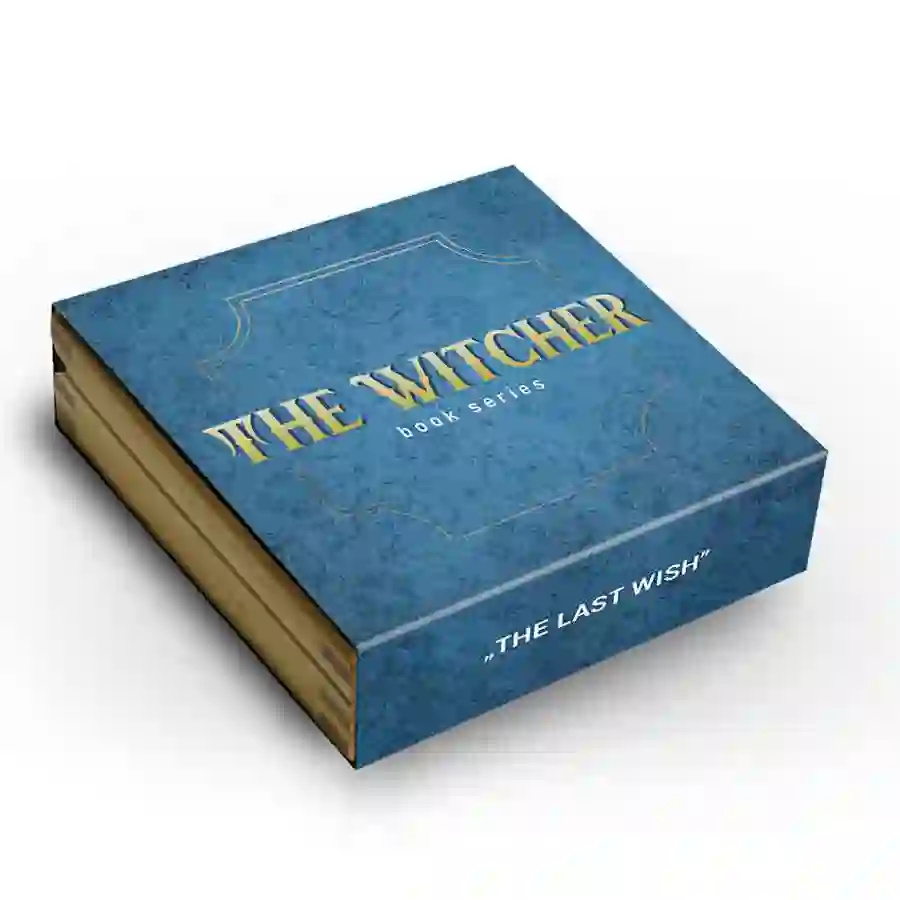 box The Witcher Last Wish High Relief UV Color Silver Coin