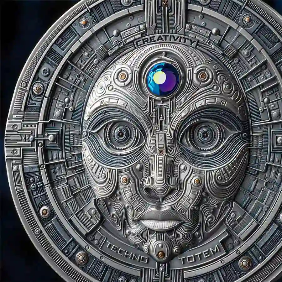 creator-detail 2025 United Crypto States The Creator 1,000 Satoshi Bitcoin HR Silver Coin