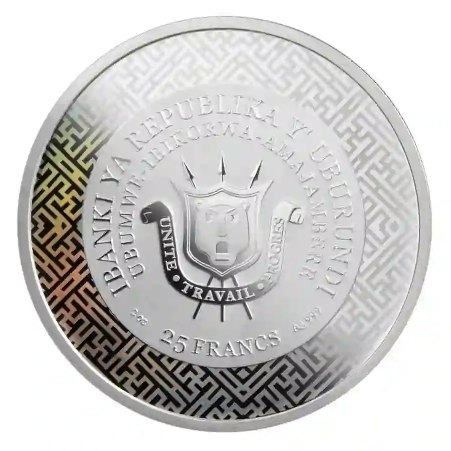 horse-jade-obv 2026 Burundi 2 oz Year of the Horse Jade Inlay Silver Proof Coin