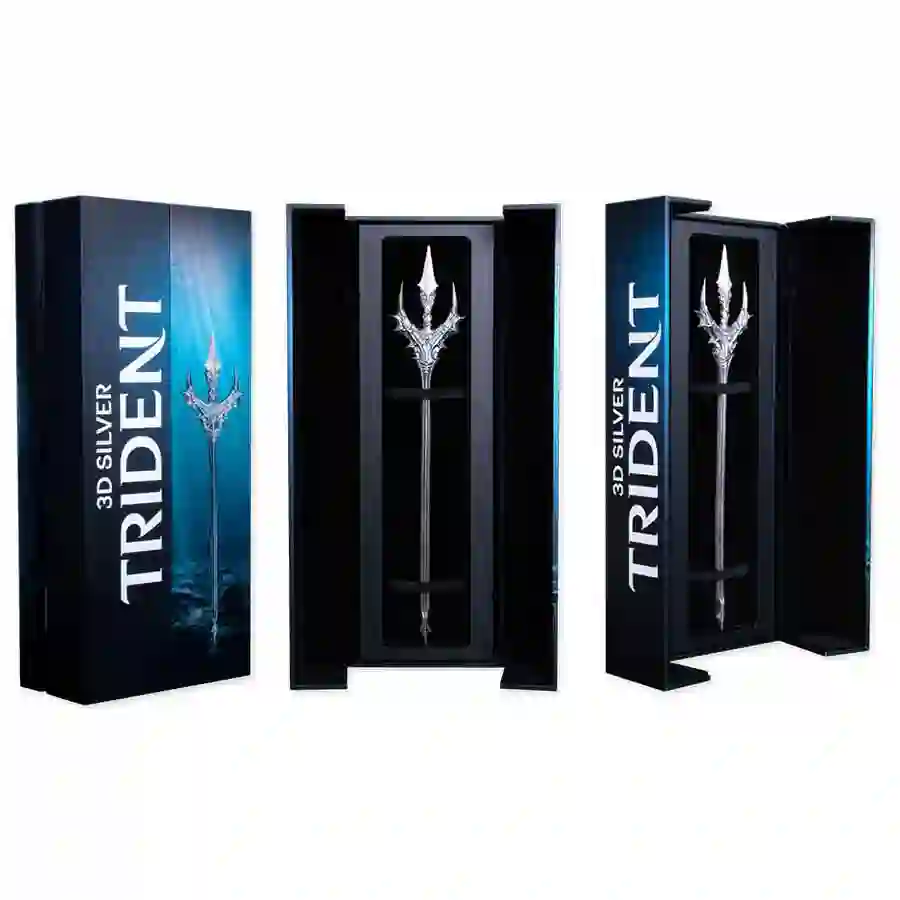 trident-box 2025 Neptune's Trident 3D Minted Silver Coin