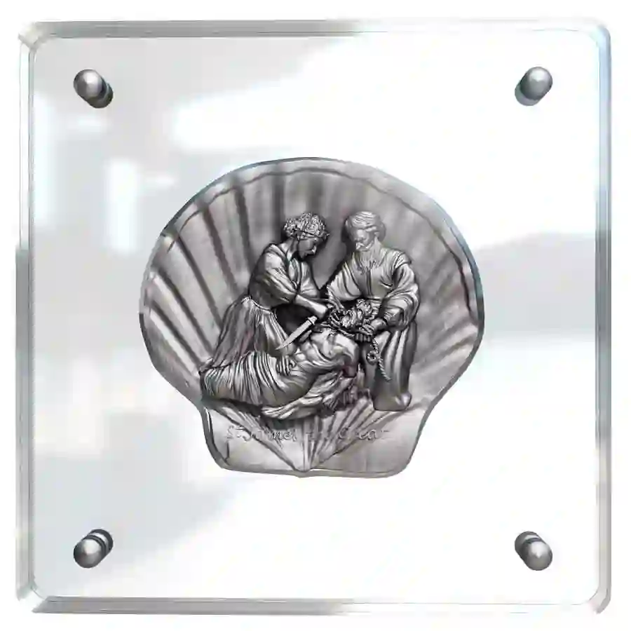 antique-holder 2025 St. James 12 Apostles Antique Finish Silver Coin