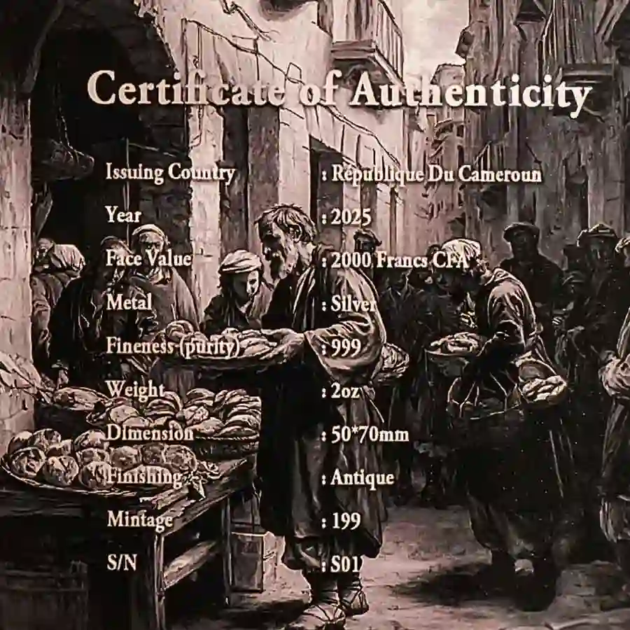 antique-cert 2025 St. Philip Antique Finish Silver Coin