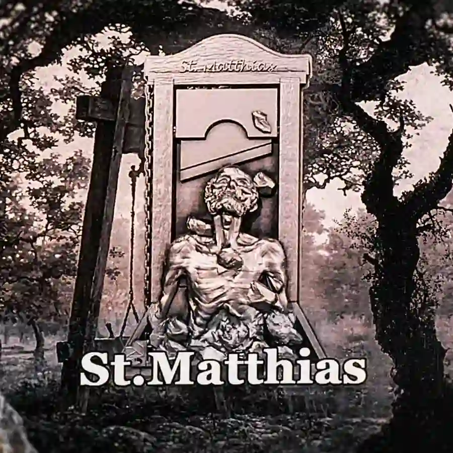 antique-wrapper 2025 Apostles St. Matthias Antique Finish Silver Coin