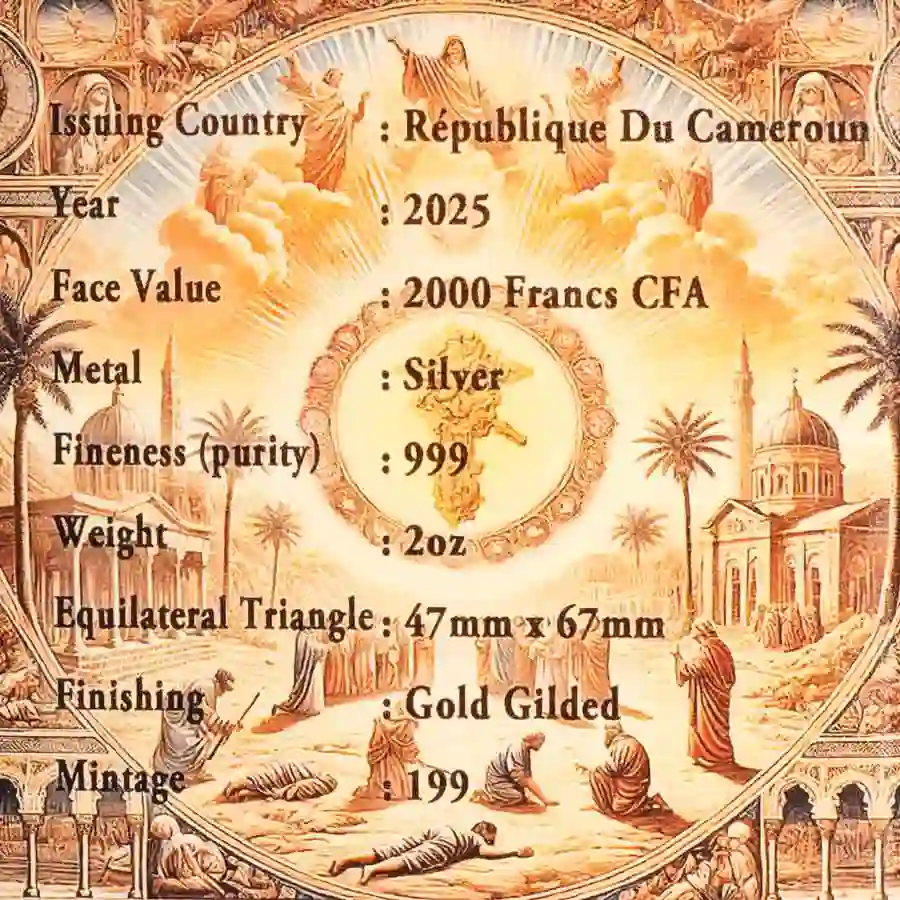 gilded-cert 2025 12 Apostles St. Thomas 24K Gilded Silver Coin