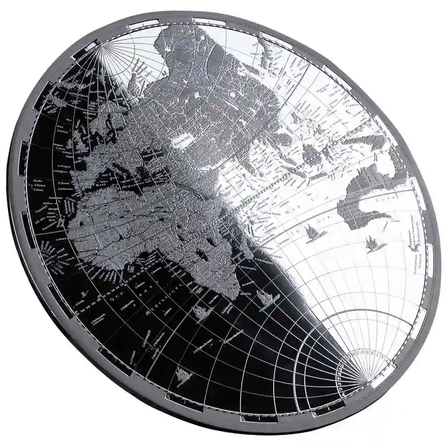 mapping-iso 2025 Solomon Islands 17th Century Mapping History Silver Coins