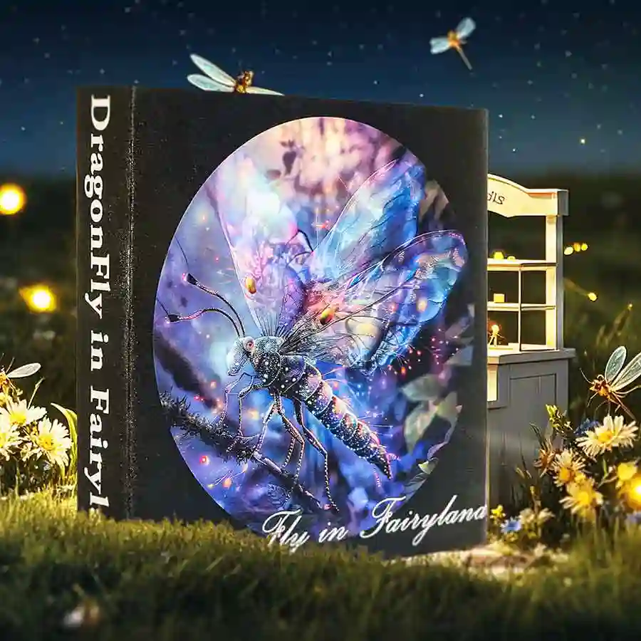 wrap 2025 Fairyland Dragonfly Colored Silver Coin