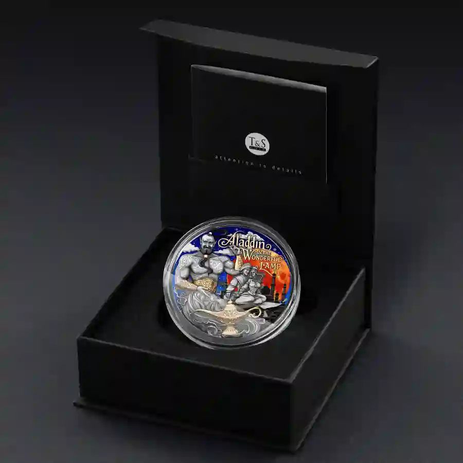 set 2025 Aladdin's Wonderful Lamp Silver Coin