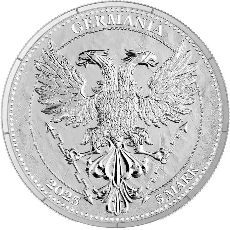 summer-obv 2025 Germania 1 oz Mythical Forest Yggdrasil Summer Silver Round
