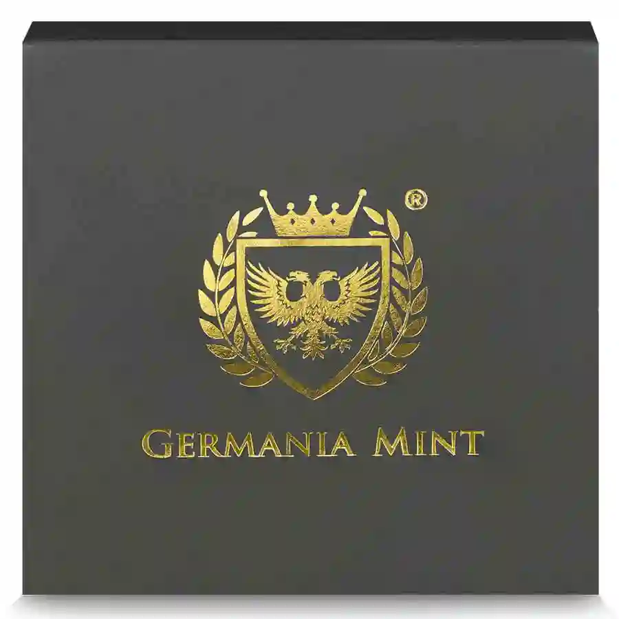 winter-box 2025 Germania Mint Mythical Forest Yggdrasil Winter Silver Round