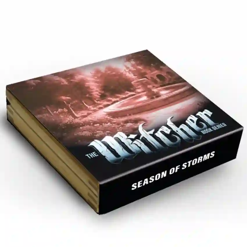 box The Witcher Season of Storms High Relief Gilded Silver Coin