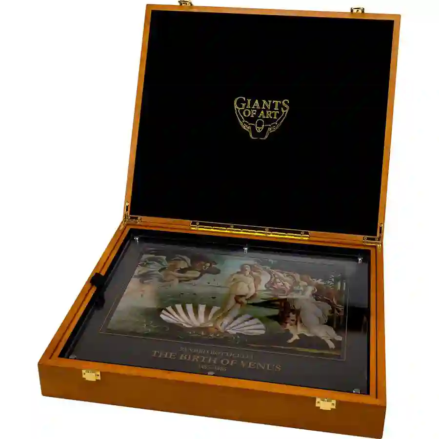 home 2025 Samoa 1 Kilogram Giants of Art The Birth of Venus Silver Coin
