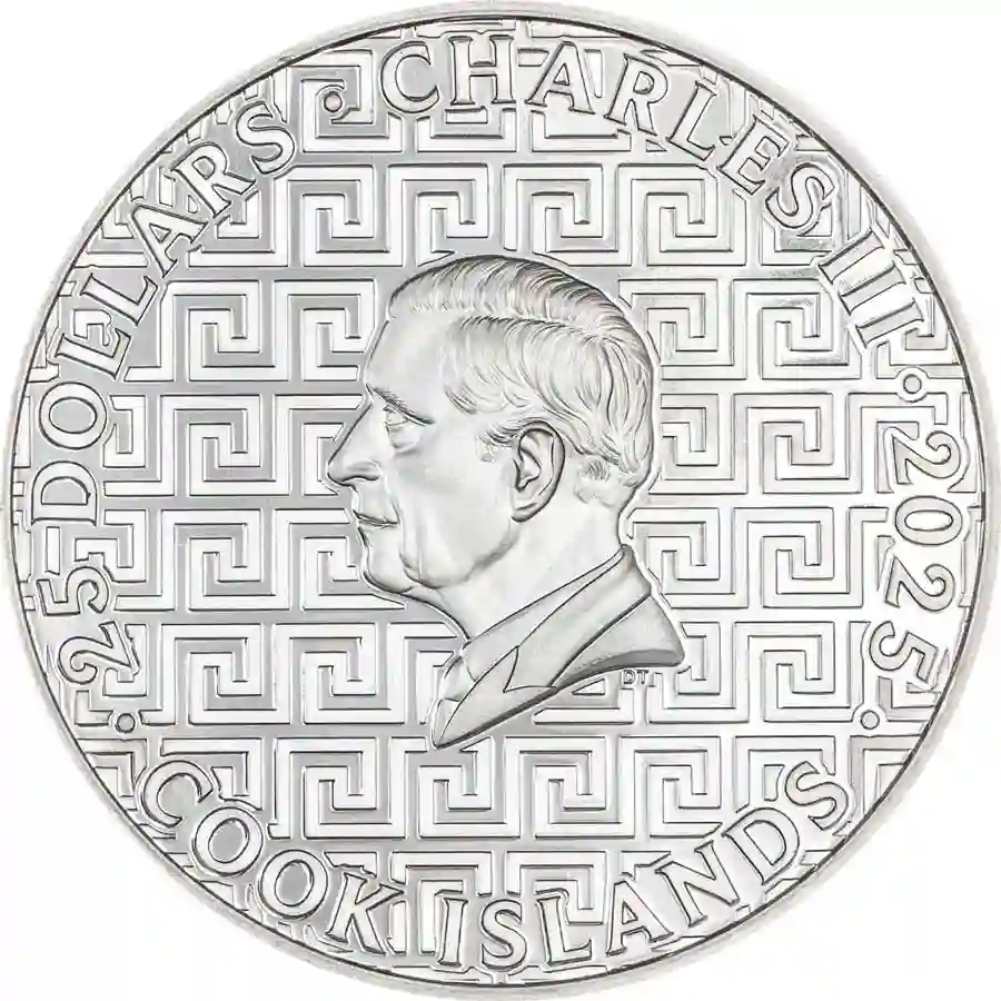 30980-Bucket-List---Machu-Picchu_o 2025 Cook Islands 5 ozMachu Picchu Ultra High Relief Silver Proof Coin