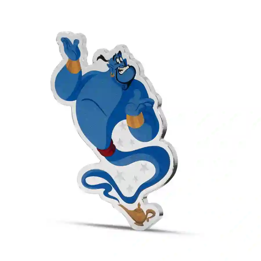 aladdin-iso 2025 Aladdin Genie Colored Silver Proof Coin