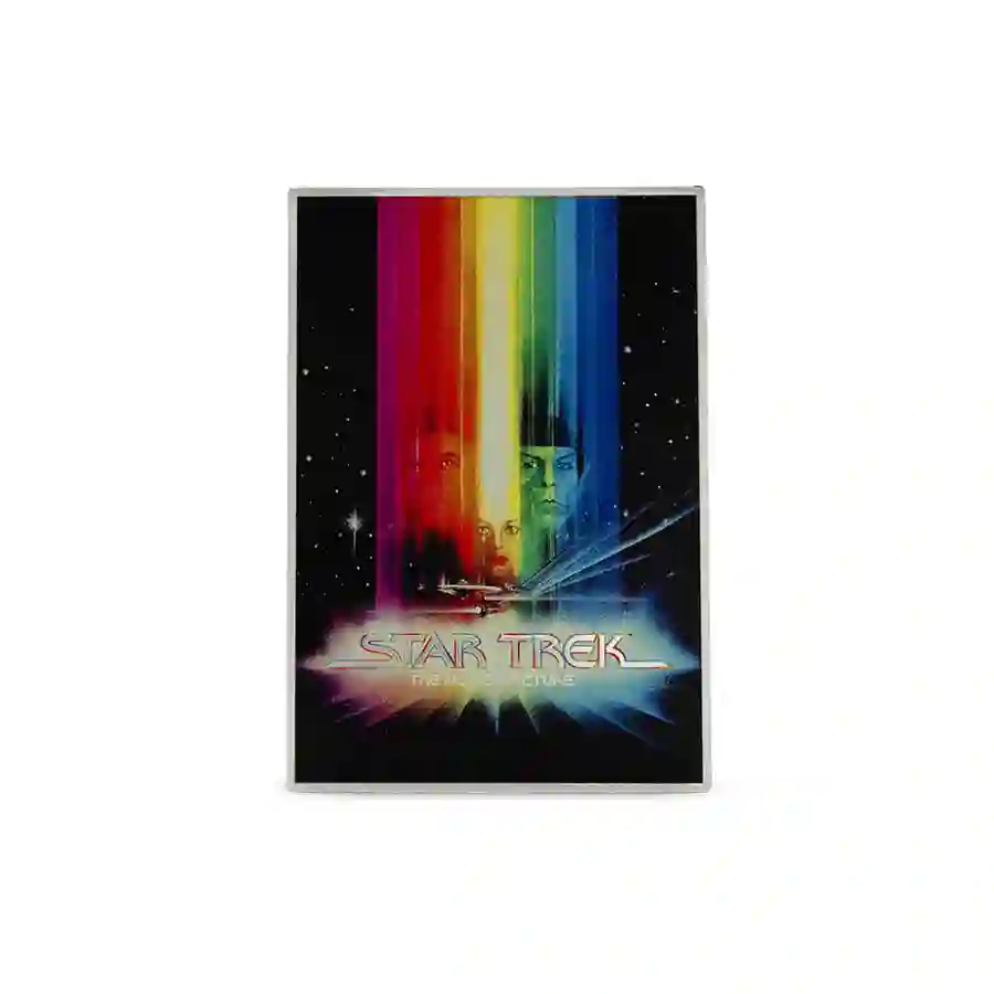 star-trek-rev 2025 Niue 1 Ounce Star Trek The Motion Picture Movie Poster Silver Coin