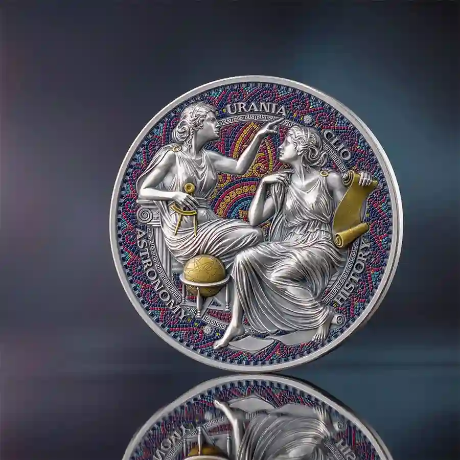 clio-mood 2026 Clio & Urania Silver Coin