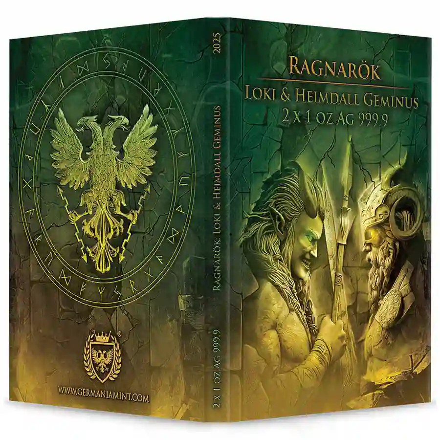 geminus-case 2025 Ragnarok Loki & Heimdall Geminus Silver Coins coming soon to artincoins.com