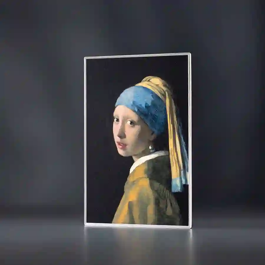 girl-mood 2026 Girl With A Pearl Earring Color Silver Proof Coin coming soon to artincoins.com