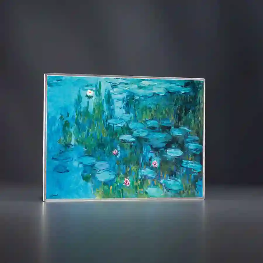 water-mood 2026 Water Lilies Color Silver Proof Coin at artincoins.com