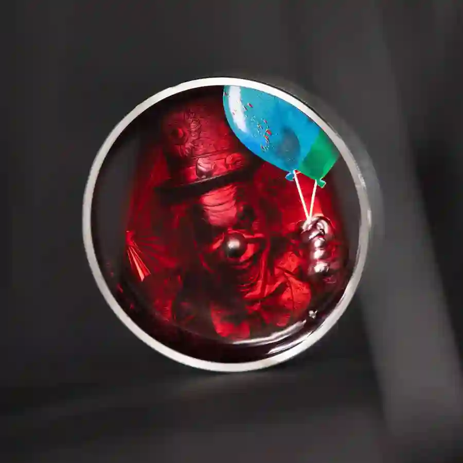 coulrophobia-mood 2026 Coulrophobia Ultra High Relief Silver Proof Coin