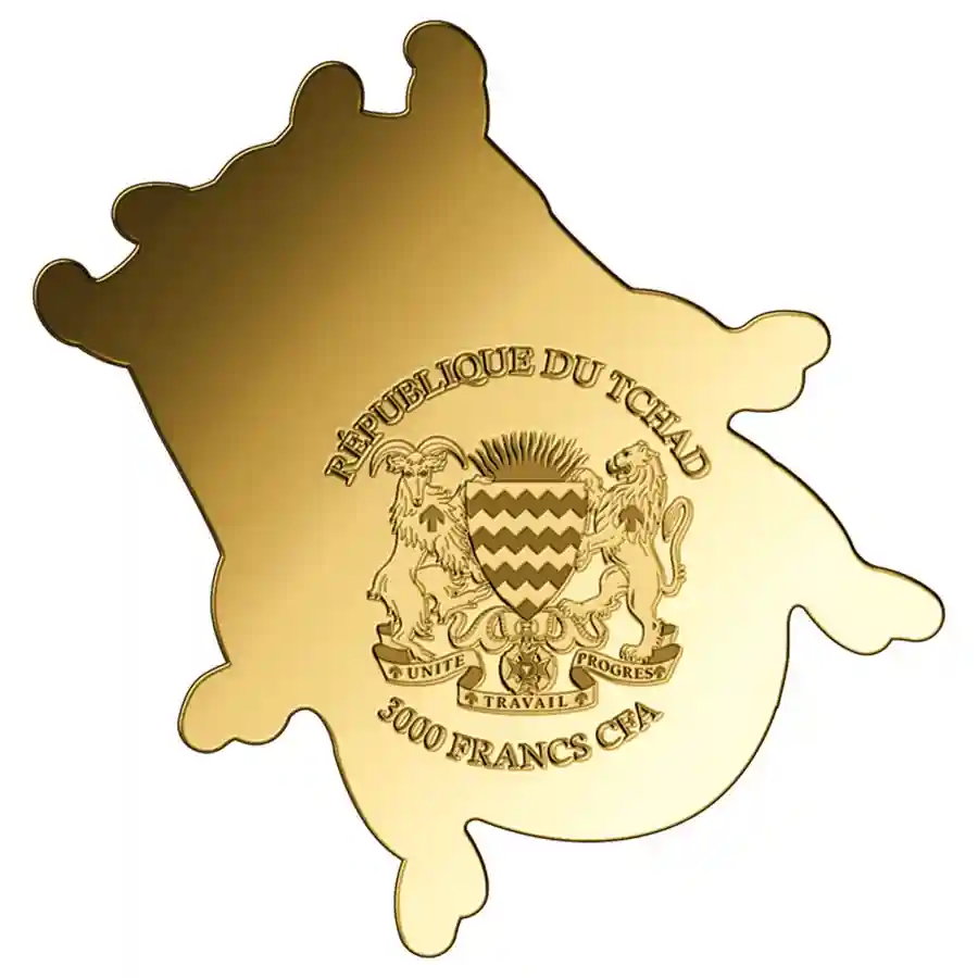 ladybug-obv Republic of Chad 1/1000 Ounce Ladybug Gold Gift Coin