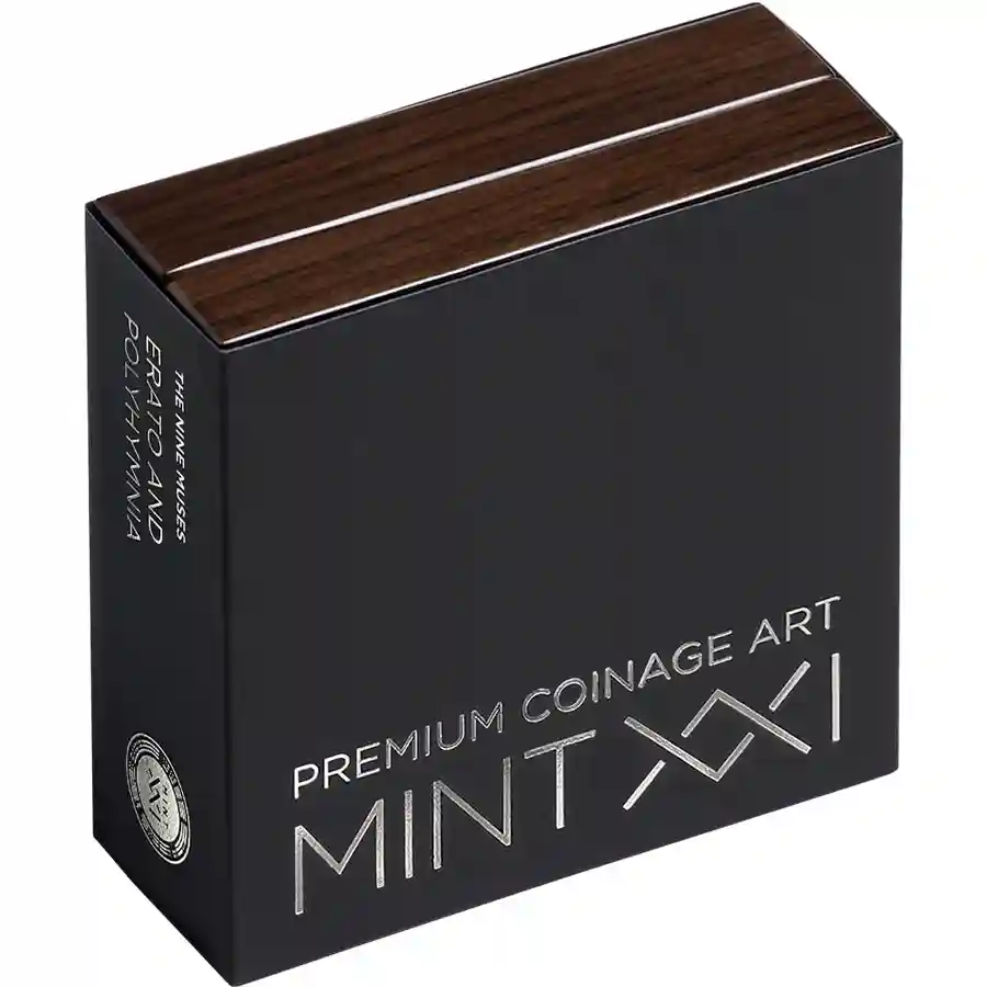 erato-box Erato & Polyhymnia Nine Muses Silver Coin